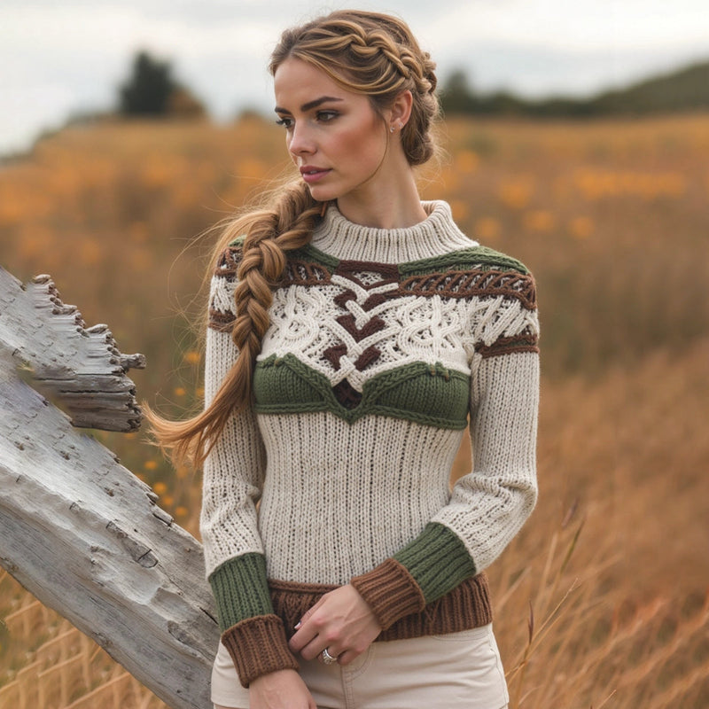 Gracefully Designed Sweater