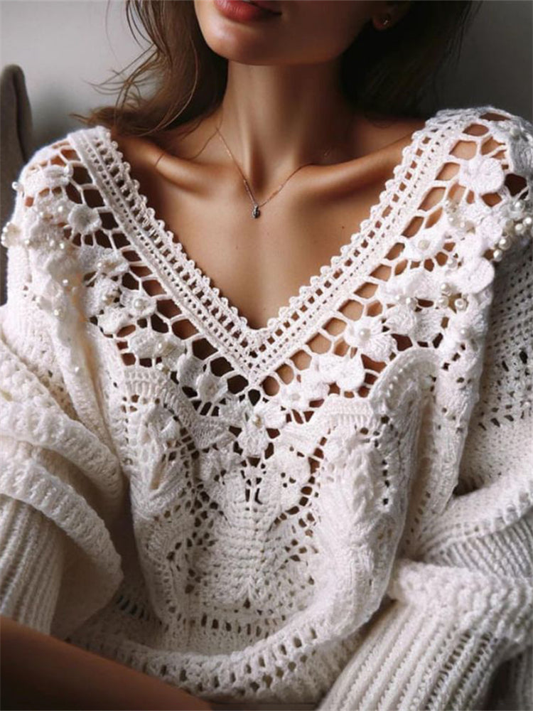 Gracefully Designed Sweater