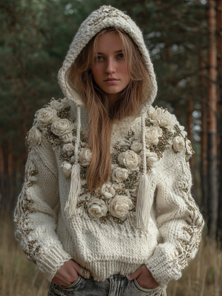 Gracefully Designed Sweater