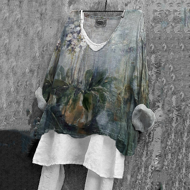 Timeless Vintage Style Top