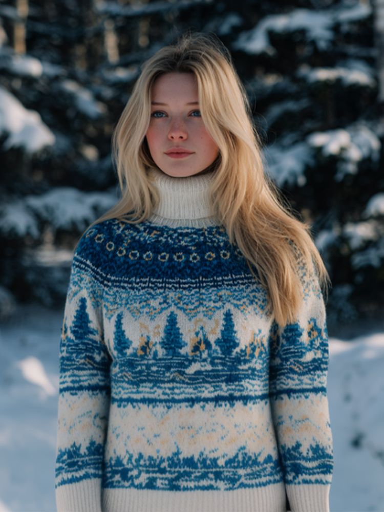 Timeless Vintage Style Sweater