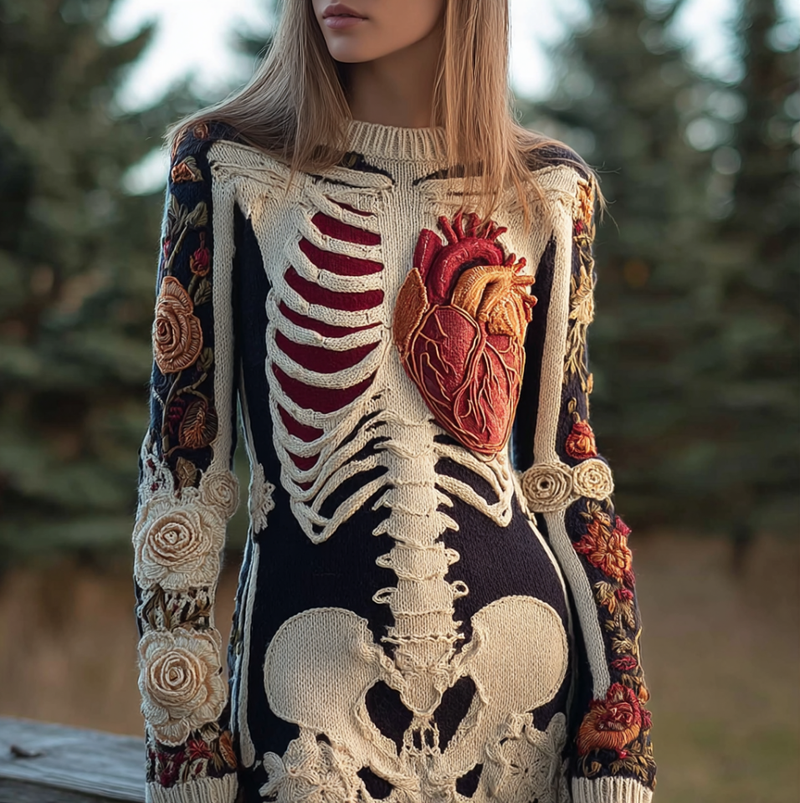 Gracefully Designed Sweater