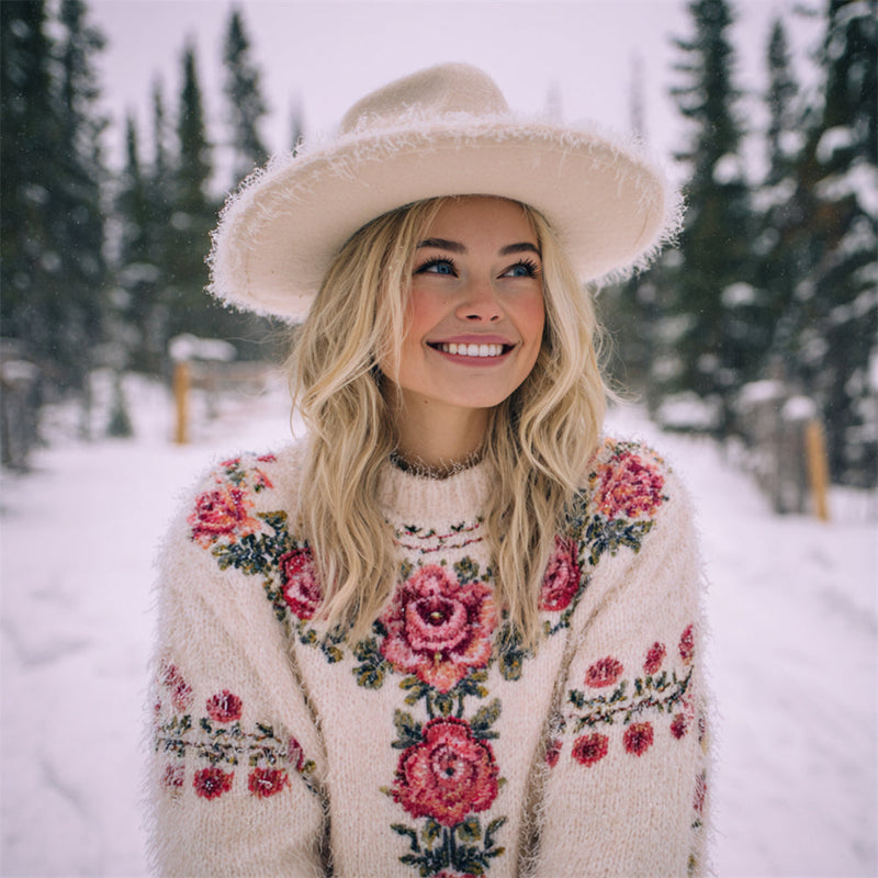 Gracefully Designed Sweater