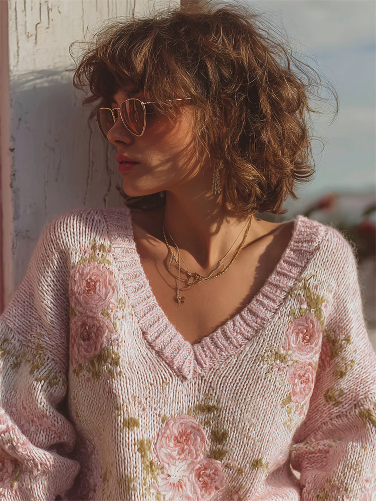 Gracefully Designed Sweater