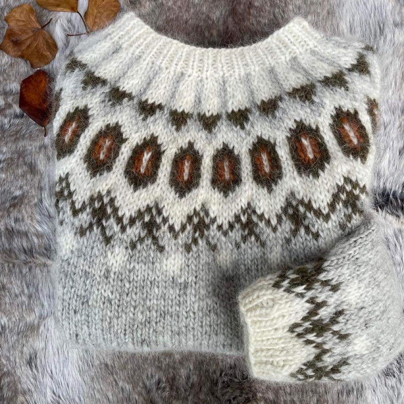Gracefully Designed Sweater