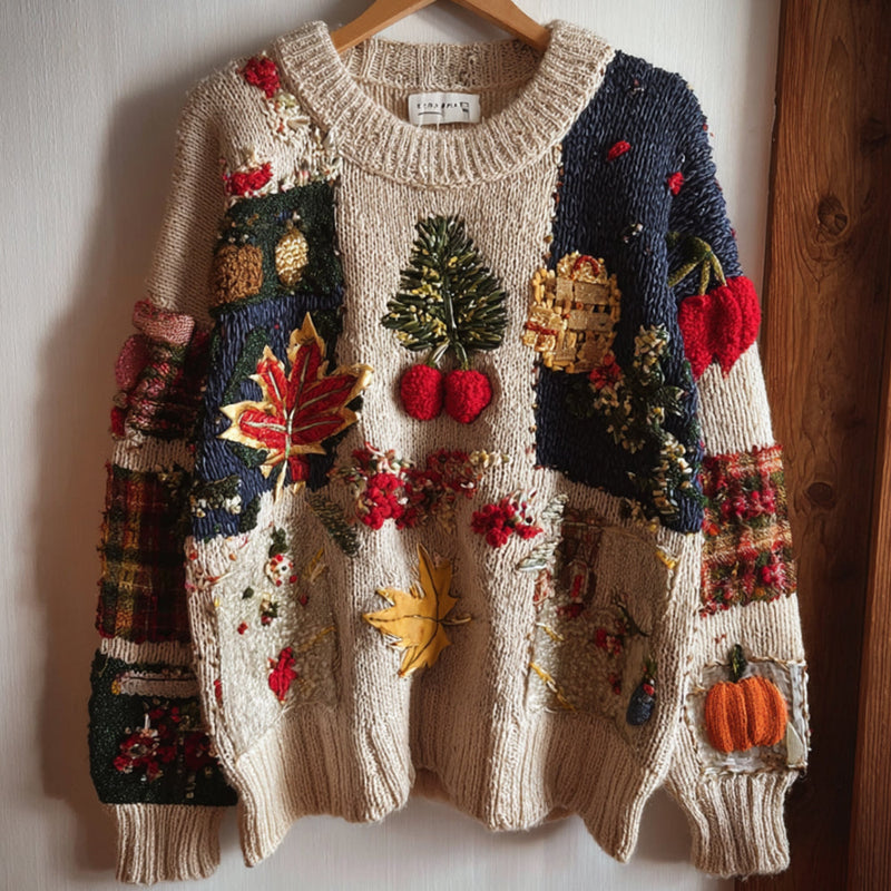 Gracefully Designed Sweater