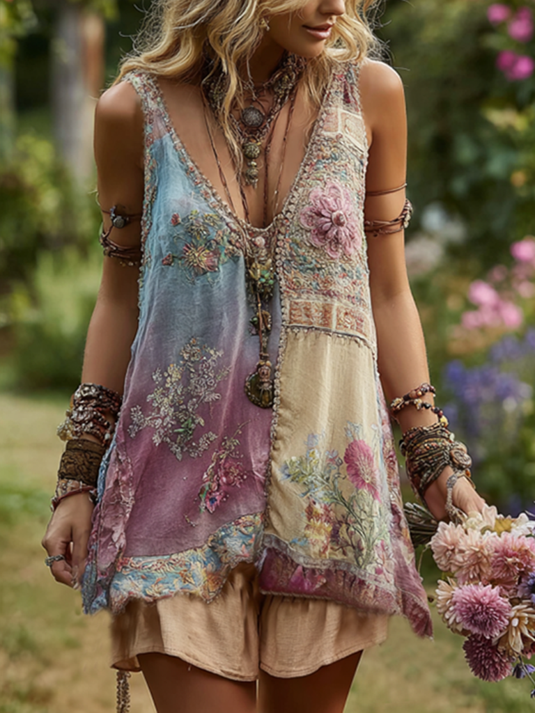 Timeless Vintage Style Top