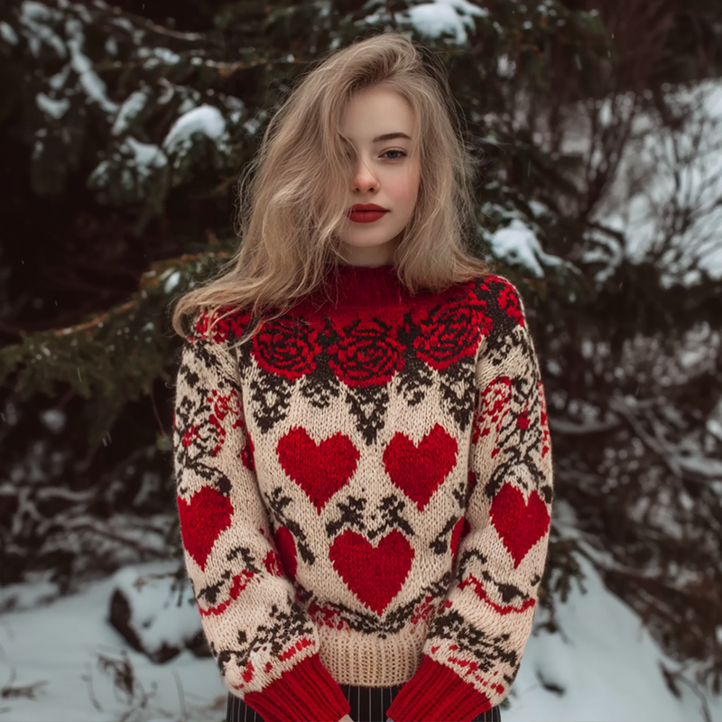 Timeless Vintage Style Sweater