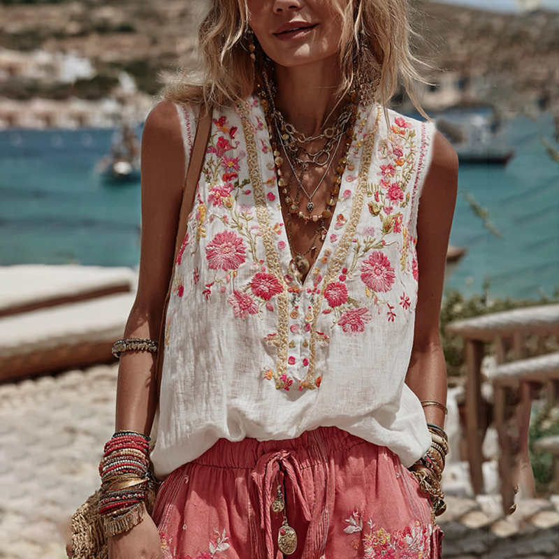 Timeless Vintage Style Top