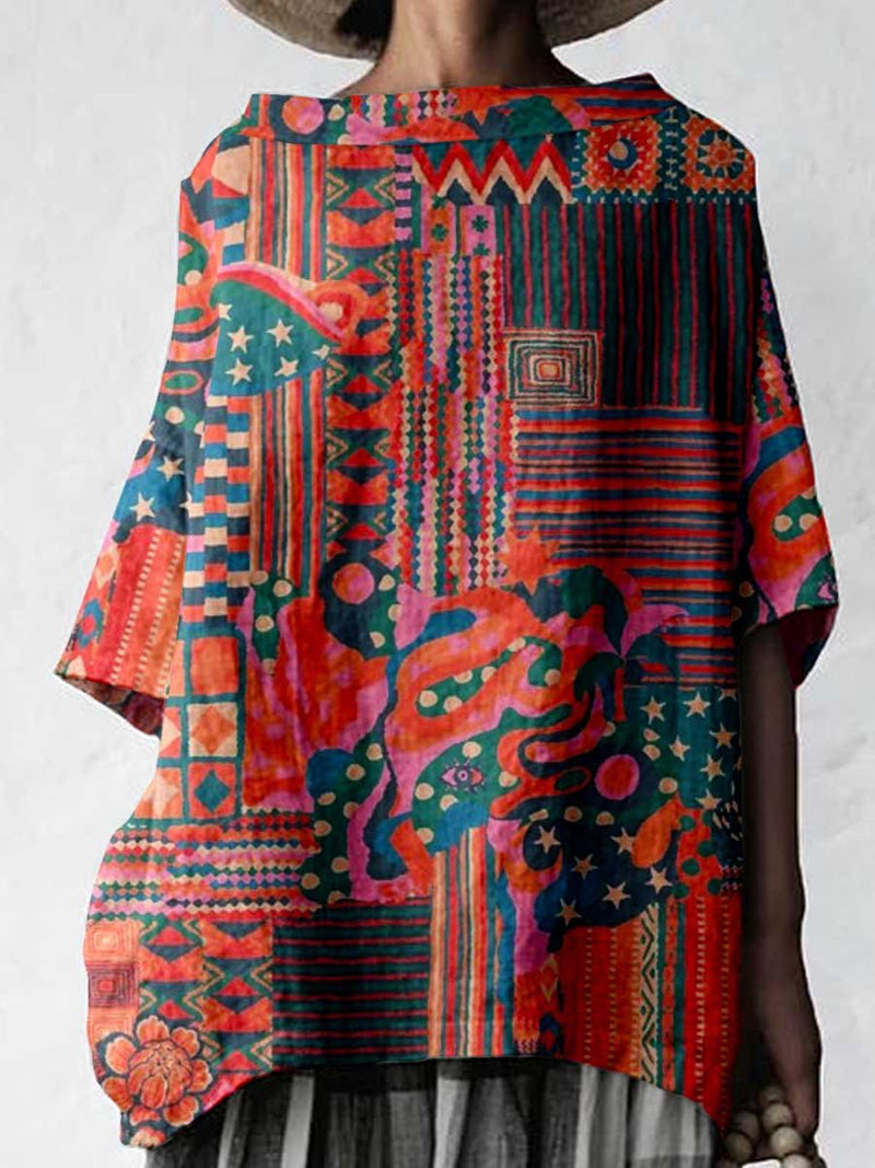 Timeless Vintage Style Top