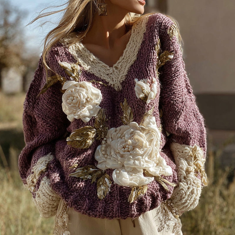 Gracefully Designed Sweater