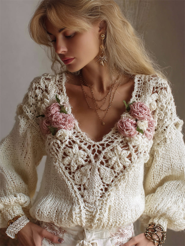 Gracefully Designed Sweater