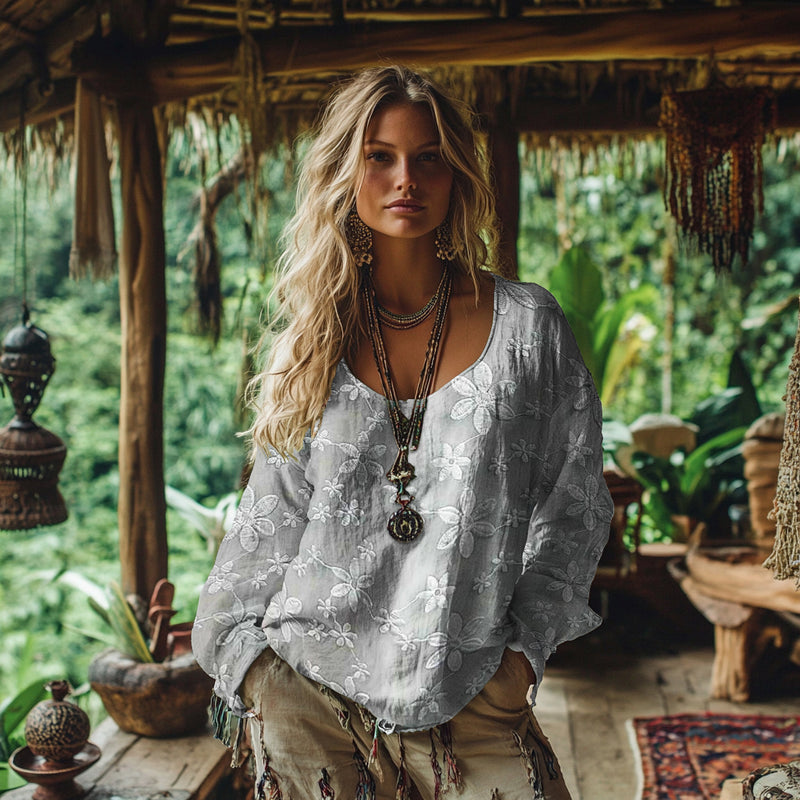 Gracefully Designed Blouse