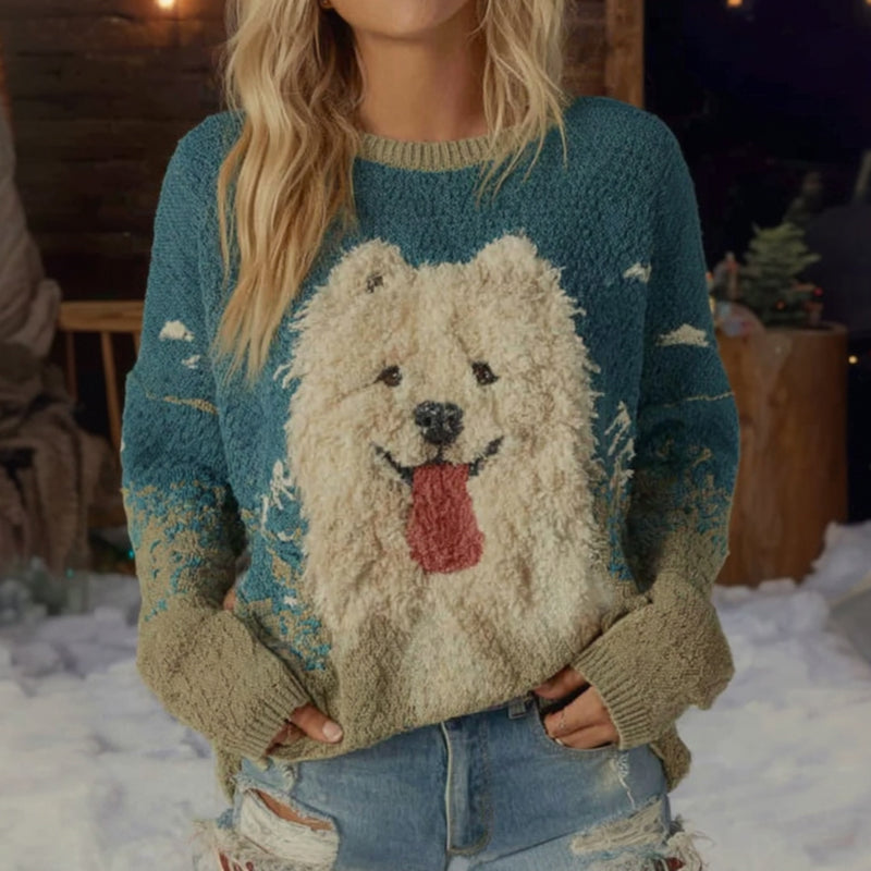 Gracefully Designed Sweater