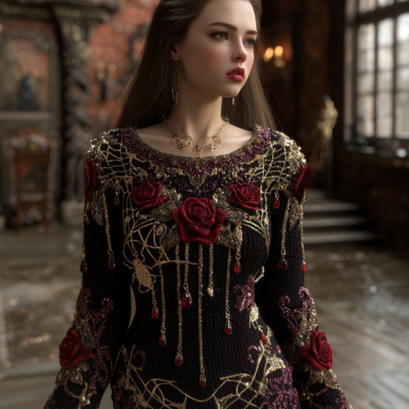 Gracefully Designed Sweater