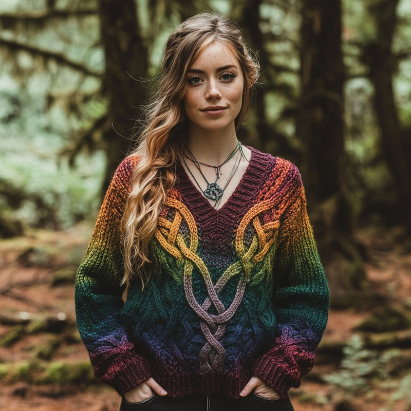 Gracefully Designed Sweater