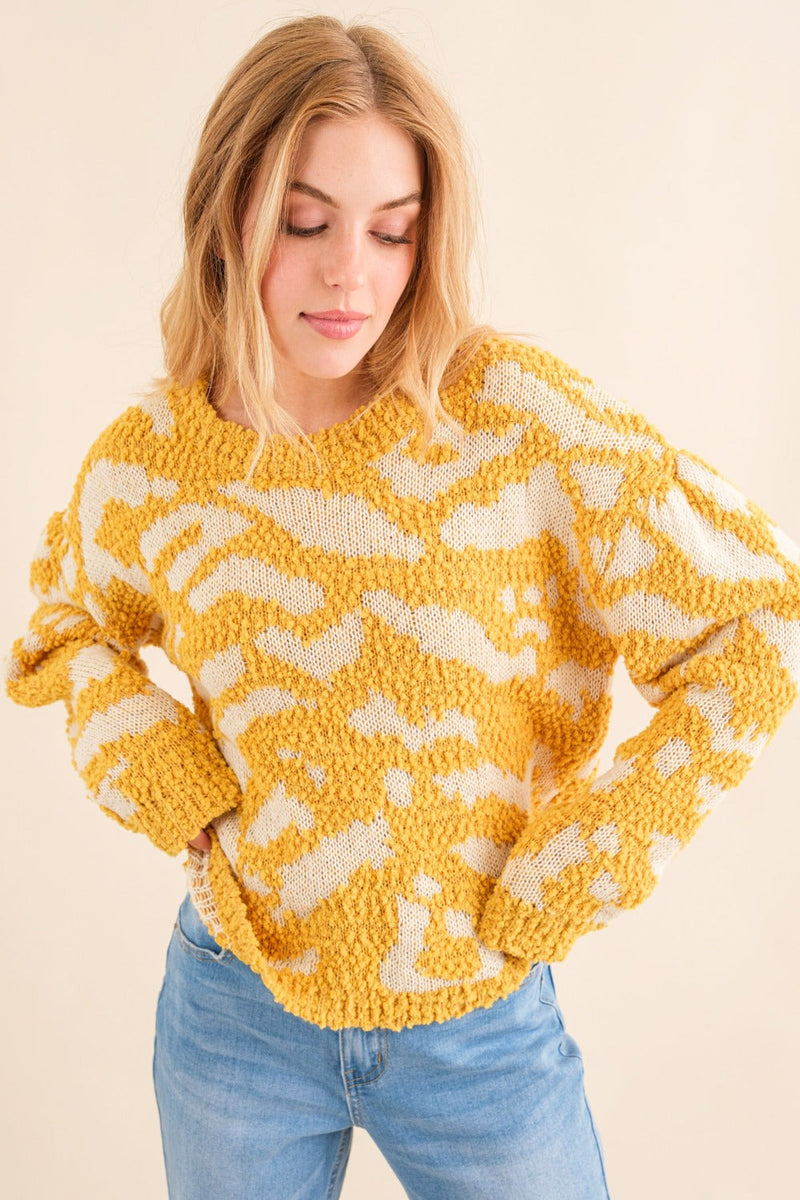 Gracefully Designed Sweater