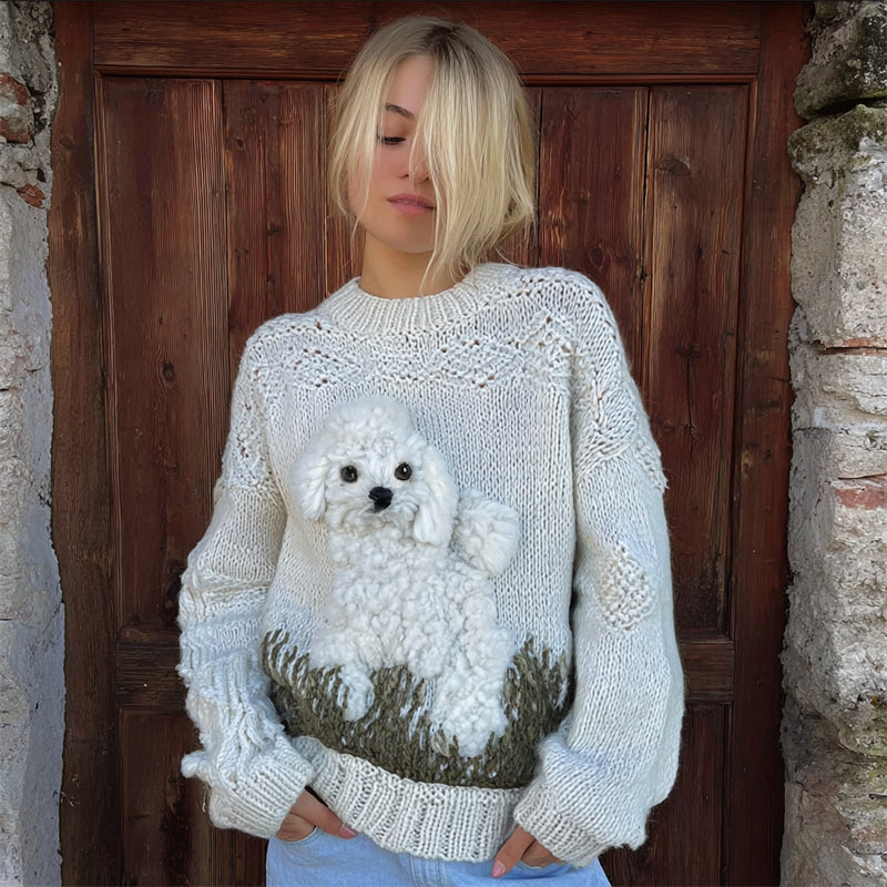 Gracefully Designed Sweater