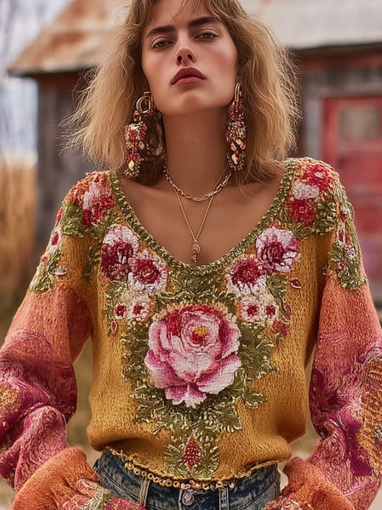 Timeless Vintage Style Sweater