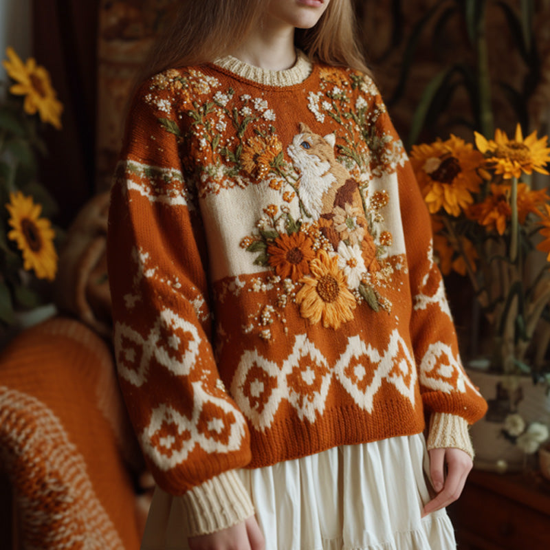 Timeless Vintage Style Sweater