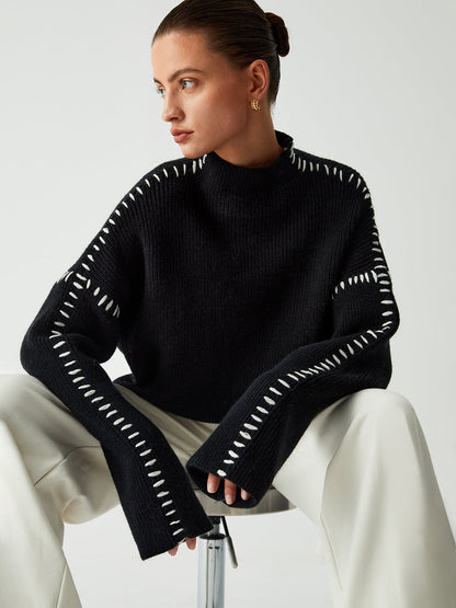 Gracefully Designed Sweater