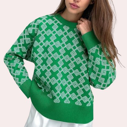 Gracefully Designed Sweater