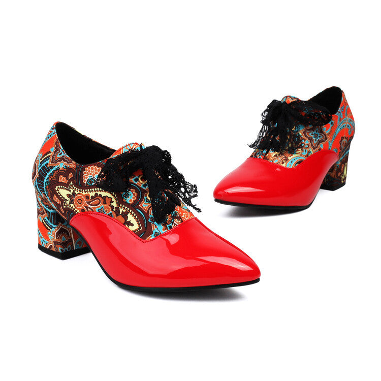 Vintage Inspired Orthopedic Heels