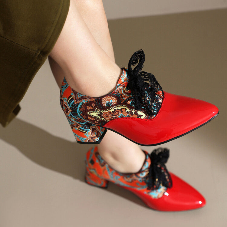 Vintage Inspired Orthopedic Heels