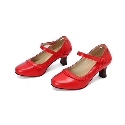 Classic Orthopedic Heels with Timeless Style