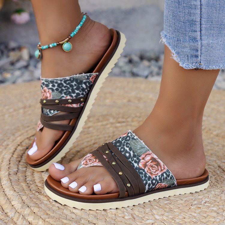 Vintage Inspired Orthopedic Sandals
