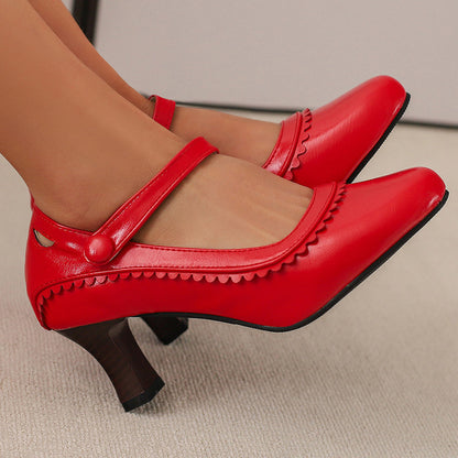 Classic Orthopedic Heels with Timeless Style