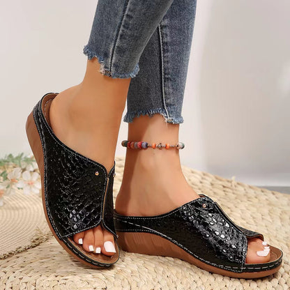 Classic Orthopedic Sandals with Timeless Style