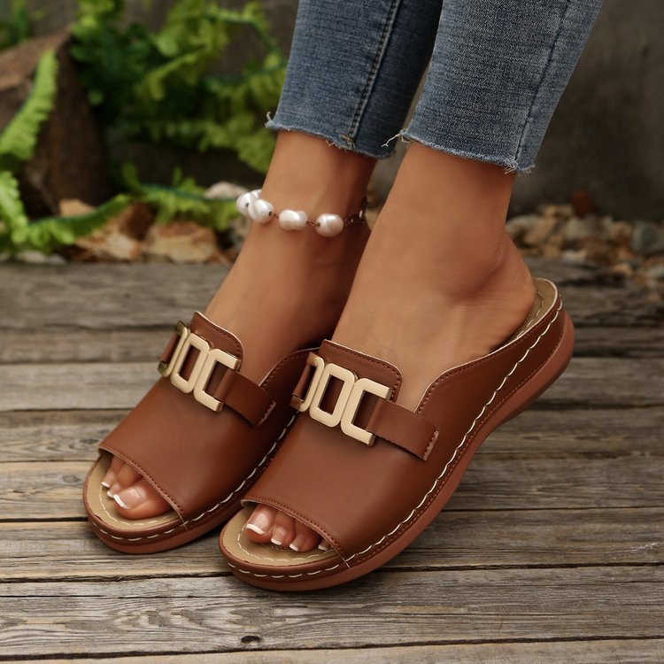 Vintage Inspired Orthopedic Sandals