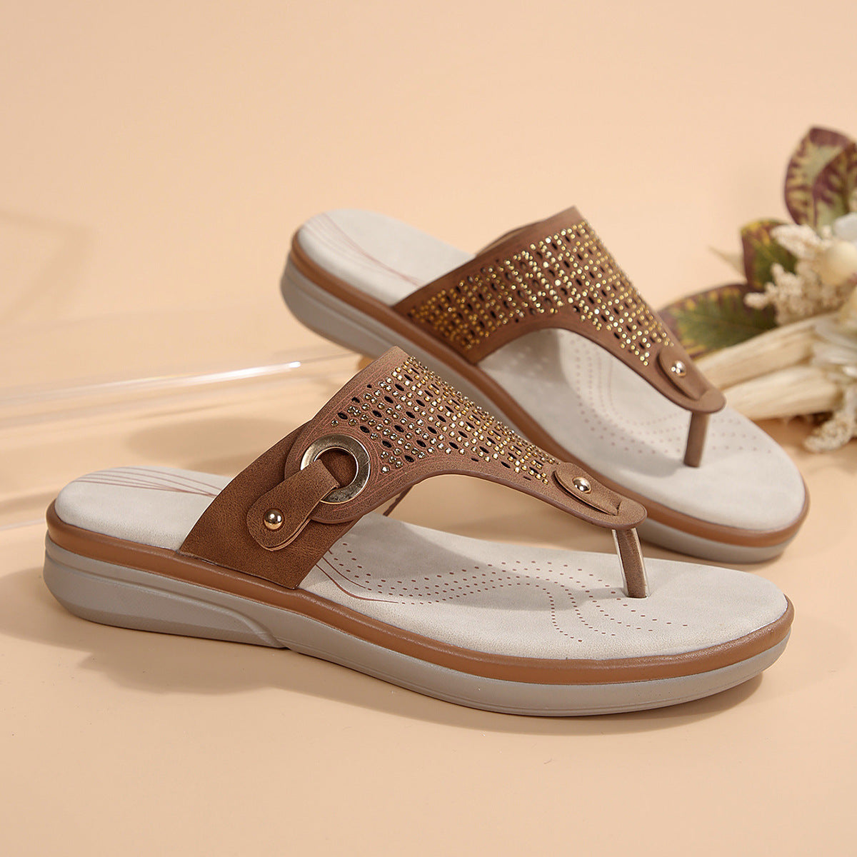 Vintage Inspired Orthopedic Sandals