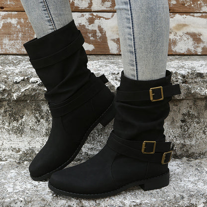 Classic Orthopedic Boots with Timeless Style