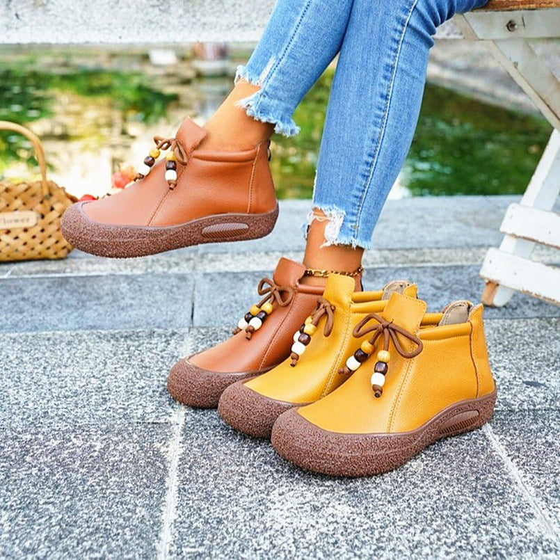 Classic Orthopedic Boots with Timeless Style