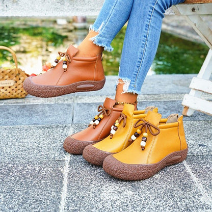 Classic Orthopedic Boots with Timeless Style