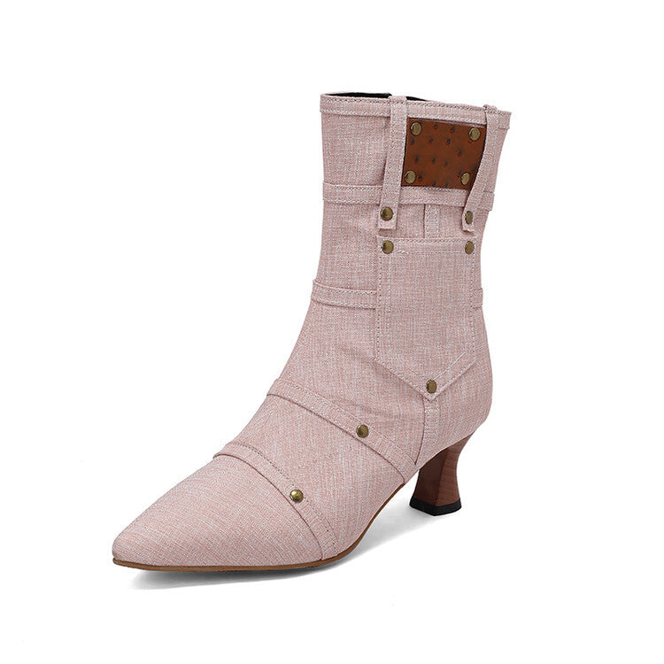 Vintage Inspired Orthopedic Boots