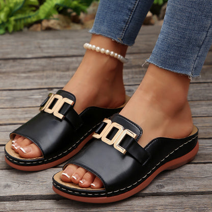 Vintage Inspired Orthopedic Sandals