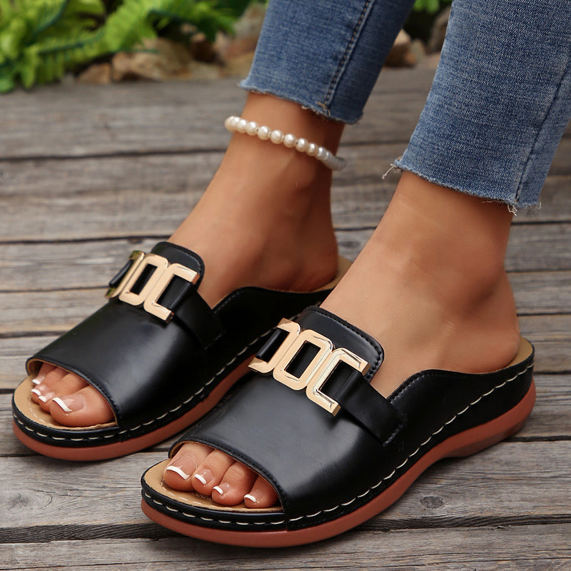 Vintage Inspired Orthopedic Sandals