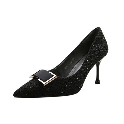 Chic Orthopedic Heels with Unique Design