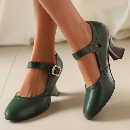 Chic Orthopedic Heels with Unique Design