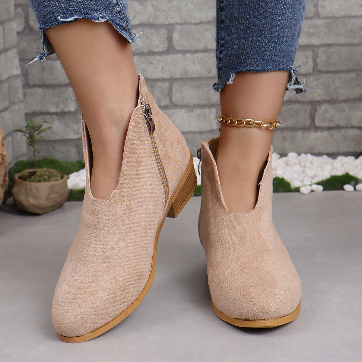 Chic Orthopedic Boots with Unique Design