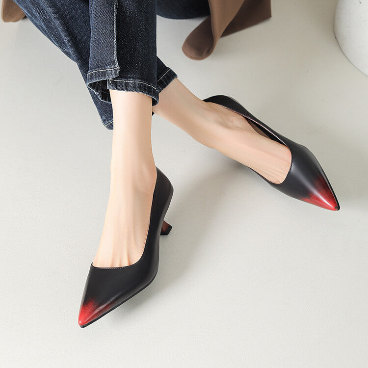 Vintage Inspired Orthopedic Heels