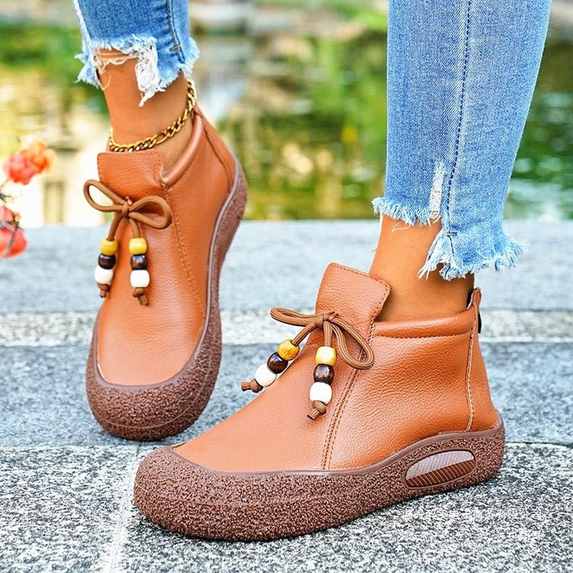 Classic Orthopedic Boots with Timeless Style