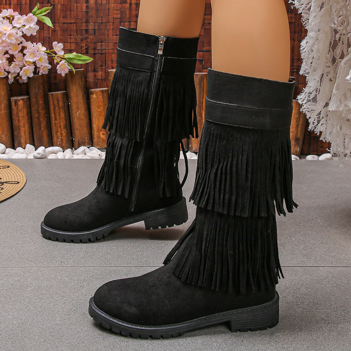 Vintage Inspired Orthopedic Boots