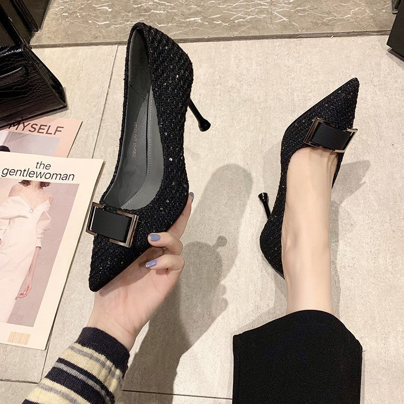 Chic Orthopedic Heels with Unique Design