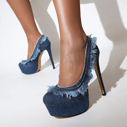 Vintage Inspired Orthopedic Heels