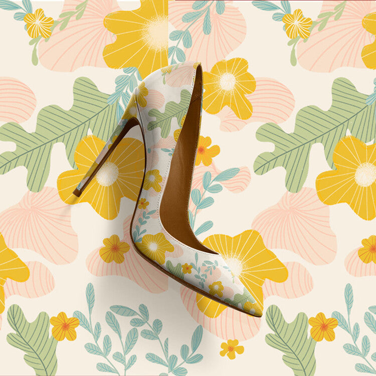 Chic Orthopedic Heels with Unique Design