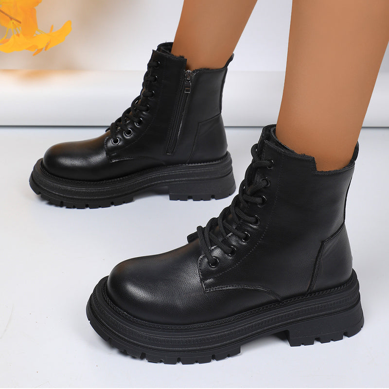 Classic Orthopedic Boots with Timeless Style